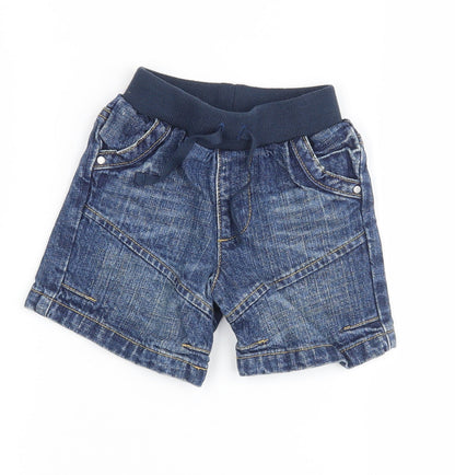George Boys Blue   Cropped Jeans Size 9-12 Months