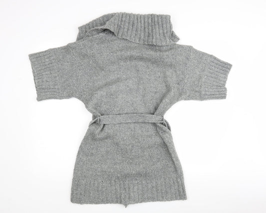 Womens UK Size 10 Matalan Grey Pullover Jumper