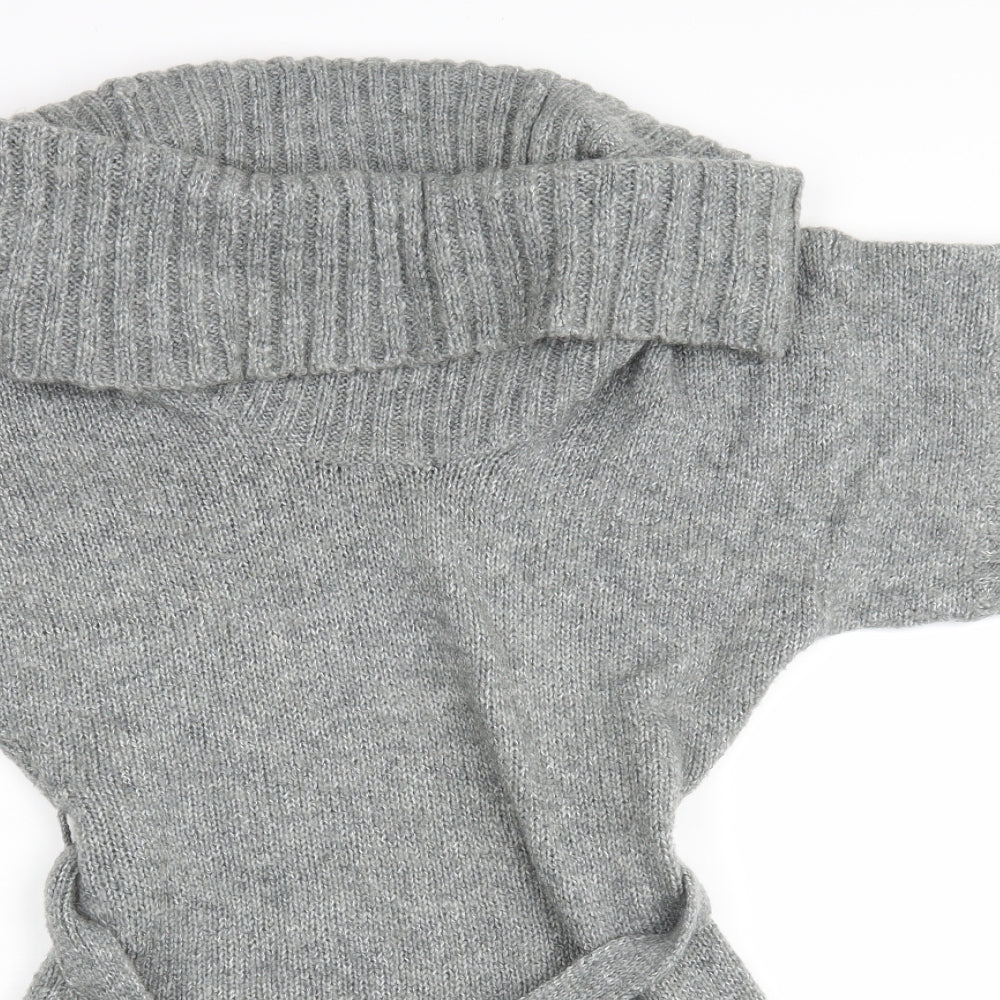 Womens UK Size 10 Matalan Grey Pullover Jumper
