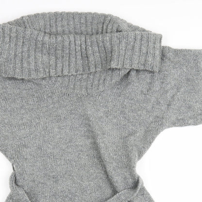 Womens UK Size 10 Matalan Grey Pullover Jumper