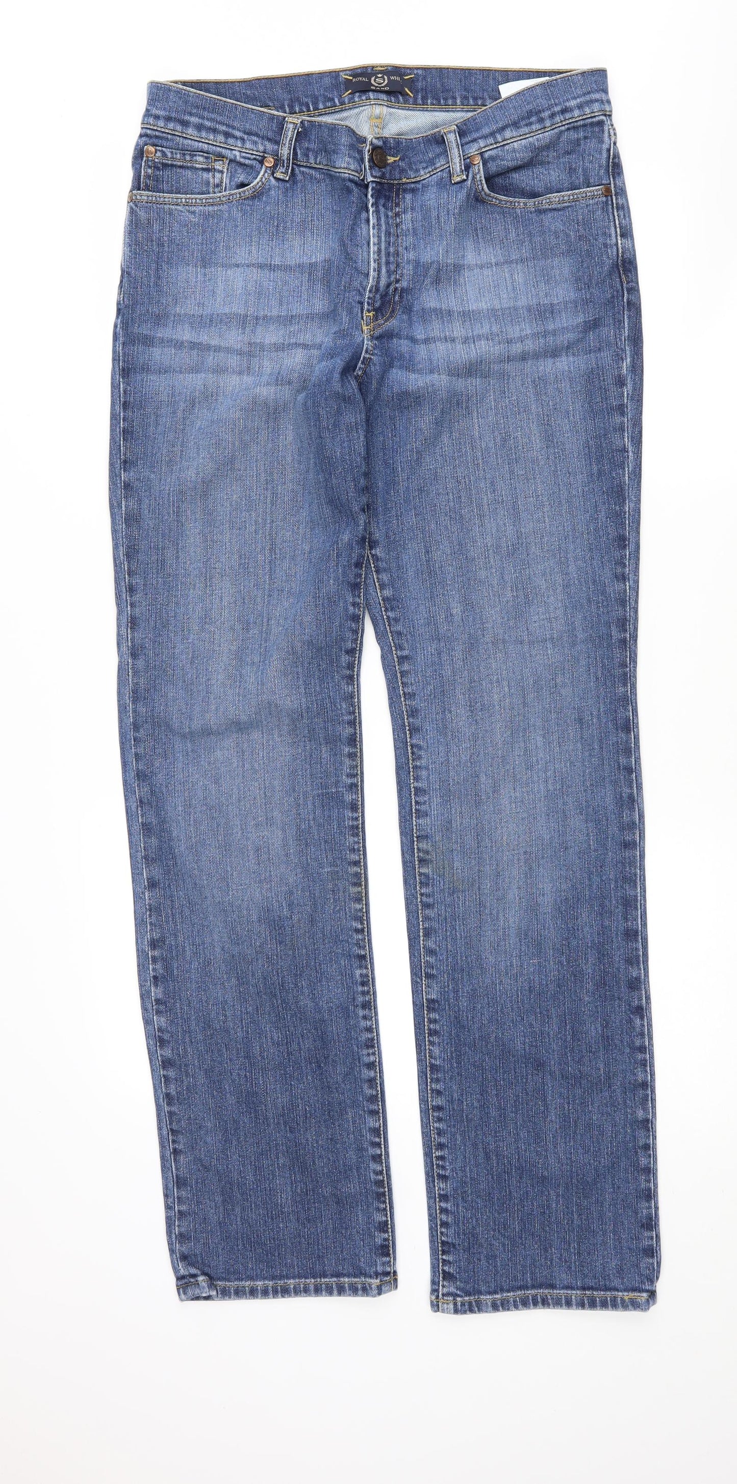 royal white sand  Womens Blue   Straight Jeans Size 33 L33 in