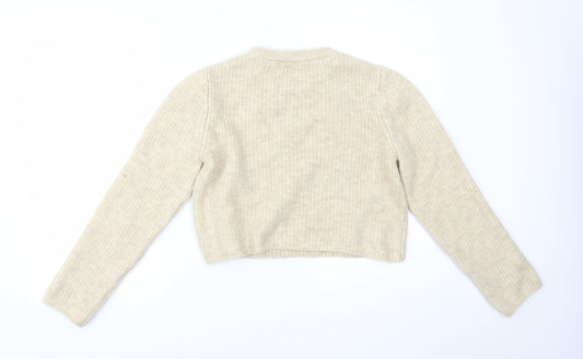 George Womens Beige   Pullover Jumper Size S