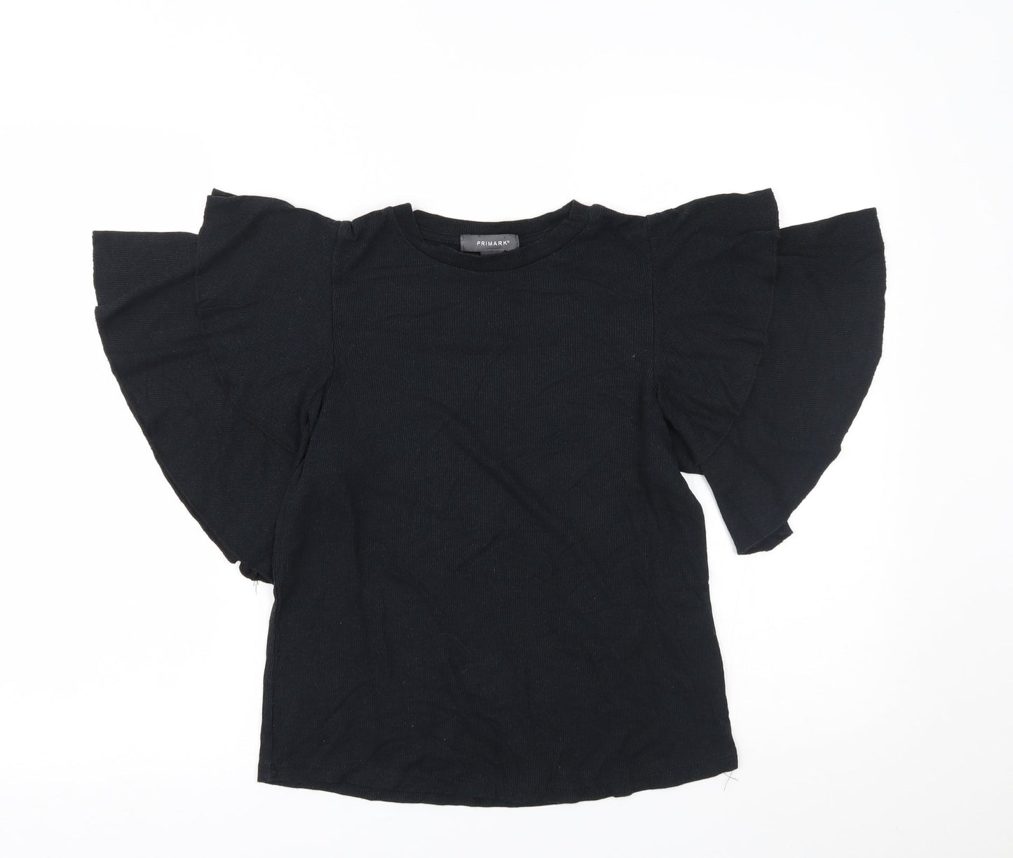 Primark Womens Black   Basic Blouse Size 2XS