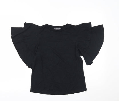 Primark Womens Black   Basic Blouse Size 2XS