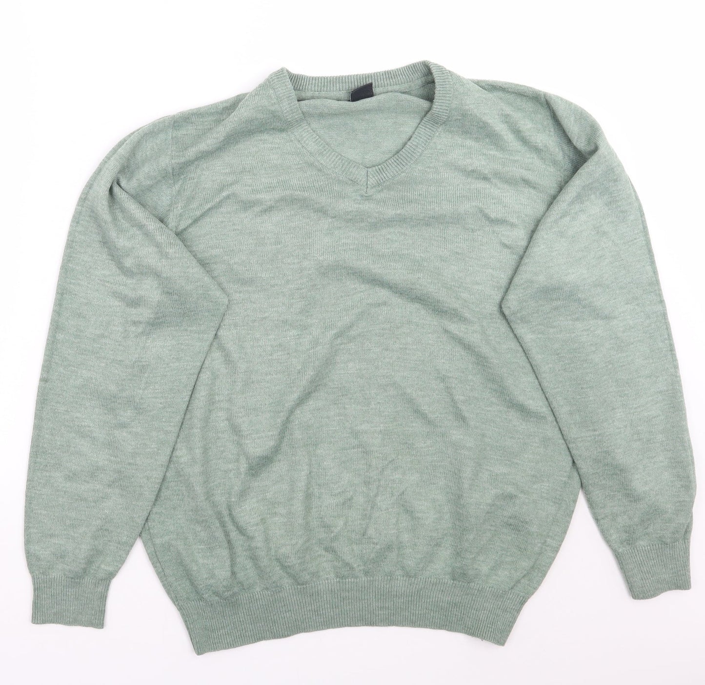 Cotton Traders Mens Green   Pullover Jumper Size M