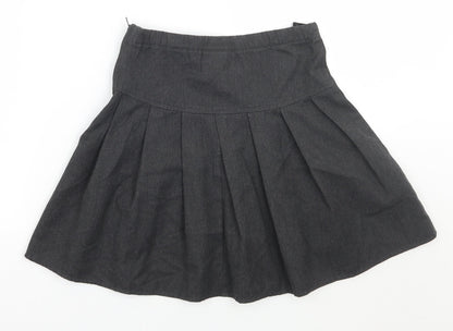 NEXT Girls Grey   A-Line Skirt Size 8 Years