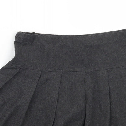 NEXT Girls Grey   A-Line Skirt Size 8 Years