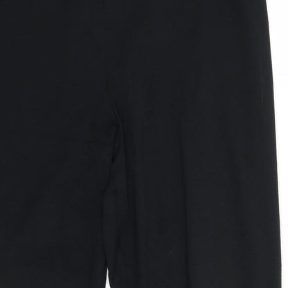 Womens UK Size 14 Marks and Spencer Regular Fit  Black Trousers