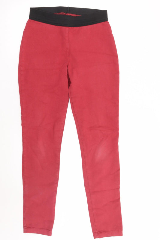 NEXT Womens Red   Jegging Jeans Size 8 L28 in