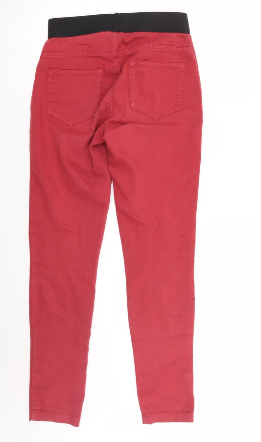 NEXT Womens Red   Jegging Jeans Size 8 L28 in