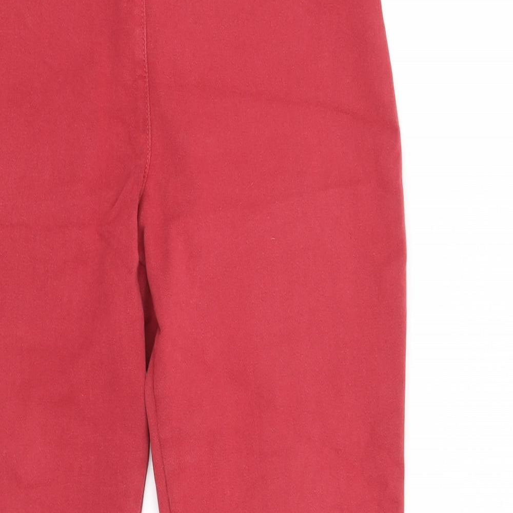 NEXT Womens Red   Jegging Jeans Size 8 L28 in