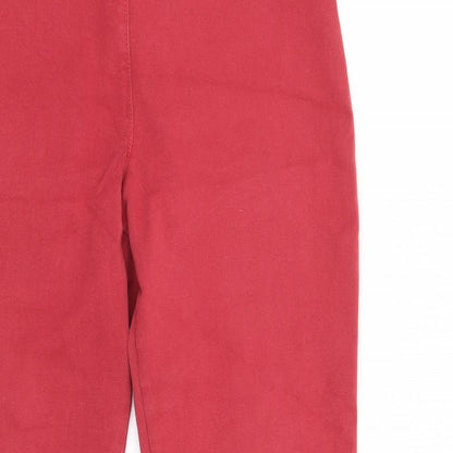 NEXT Womens Red   Jegging Jeans Size 8 L28 in