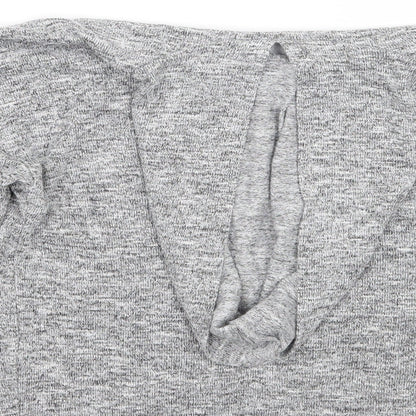 Matalan Girls Grey   Pullover Hoodie Size 8 Years