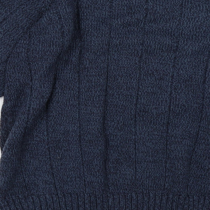 Mens UK Size M EWM Blue Pullover Sweatshirt