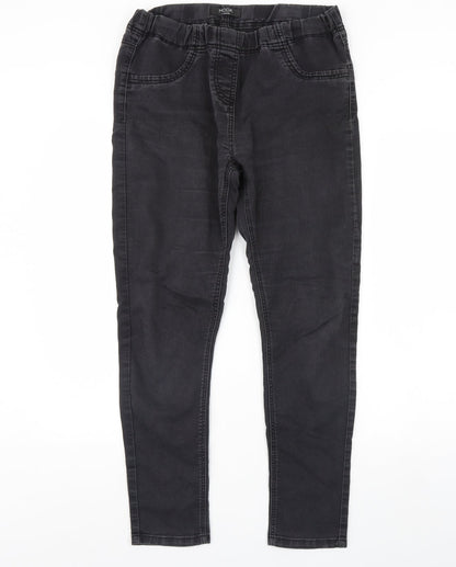 George Womens Black  Denim Skinny Jeans Size 12 L30 in