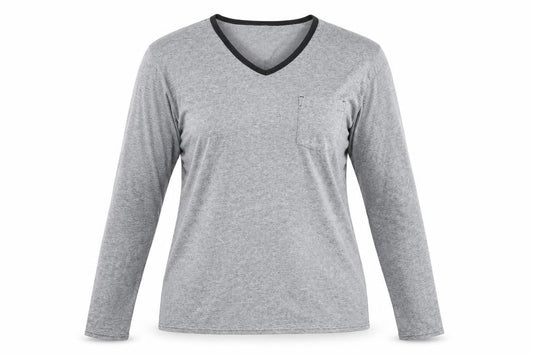 Womens UK Size L Autograph Grey Basic Blouse
