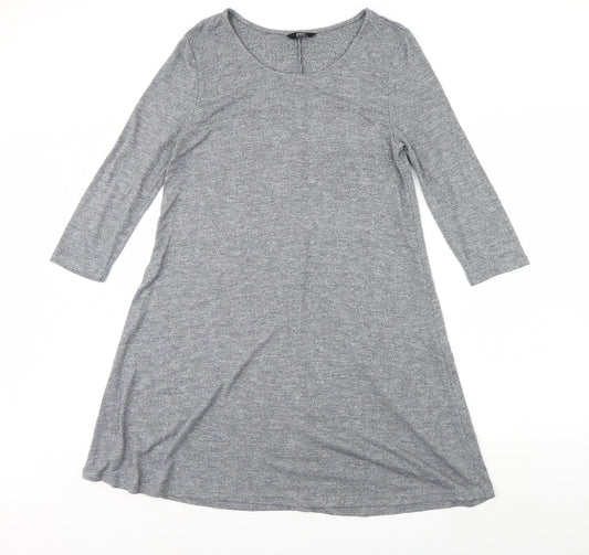 F&F Womens Grey   Fit & Flare  Size 12