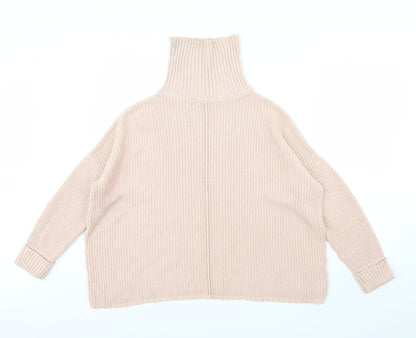 Womens UK Size 10 Wallis Pink Pullover Jumper