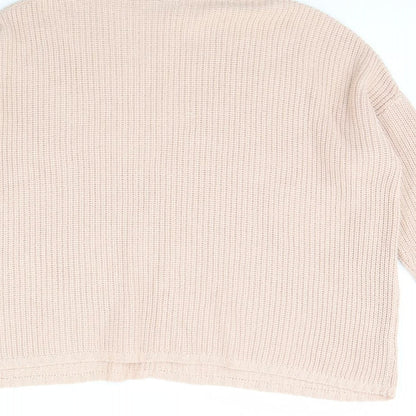 Womens UK Size 10 Wallis Pink Pullover Jumper