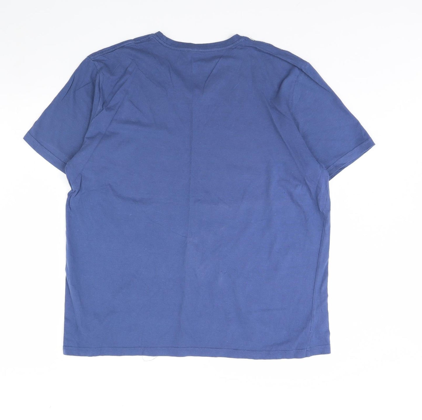 Womens UK Size L OVS Blue Basic T-Shirt