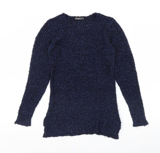 Janina Womens Blue   Pullover Jumper Size 8