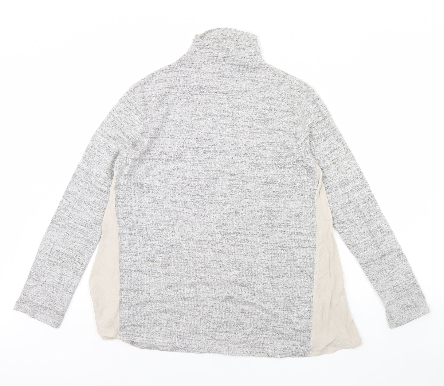 Womens UK Size 10 NEXT Grey Pullover Jumper