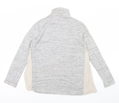 Womens UK Size 10 NEXT Grey Pullover Jumper