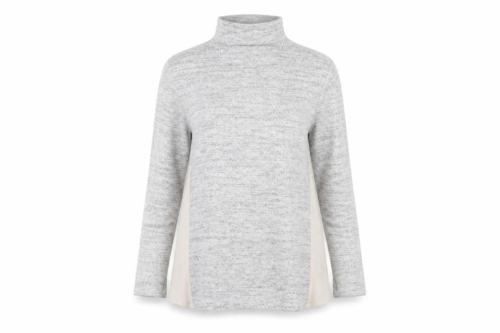 Womens UK Size 10 NEXT Grey Pullover Jumper