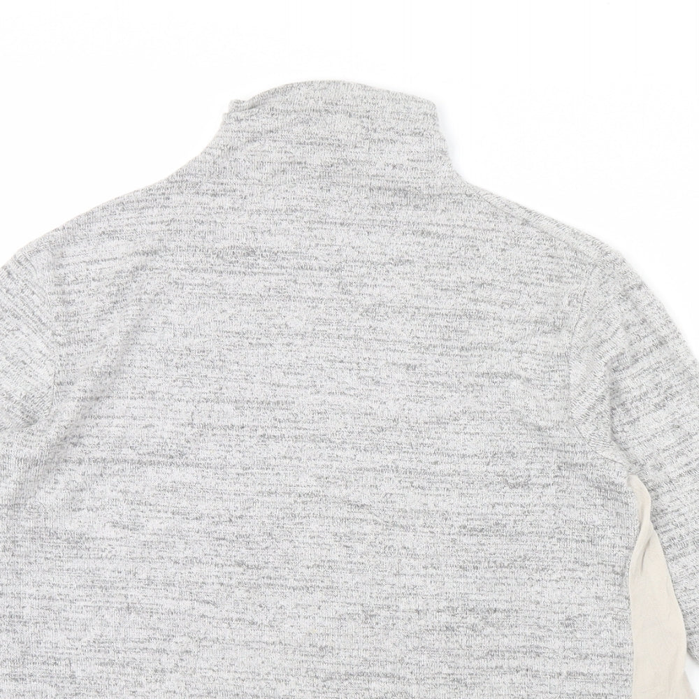 Womens UK Size 10 NEXT Grey Pullover Jumper