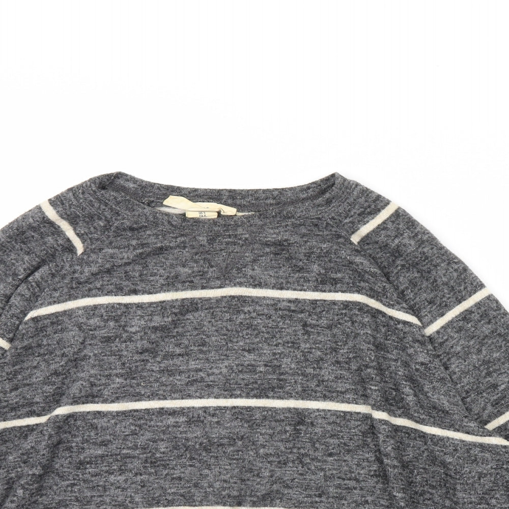 Womens UK Size S H&M Grey Pullover Jumper
