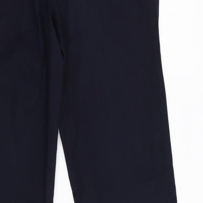 Zero Womens Blue   Trousers  Size 8 L31 in