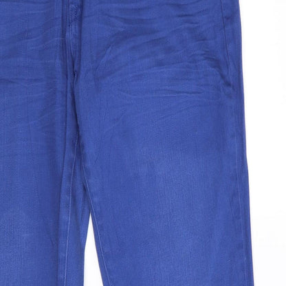 Denim Life Womens Blue   Trousers   L32 in