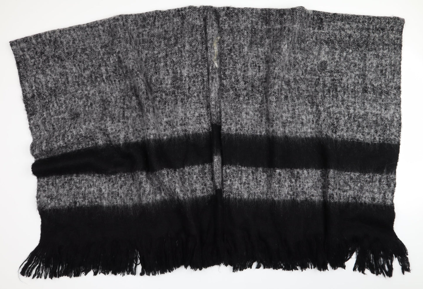 Womens UK Size One Size Preworn Black Overcoat