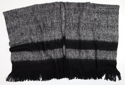 Womens UK Size One Size Preworn Black Overcoat