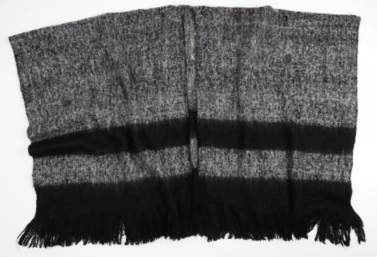 Womens UK Size One Size Preworn Black Overcoat