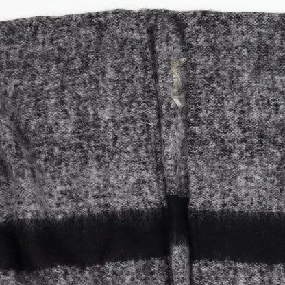 Womens UK Size One Size Preworn Black Overcoat
