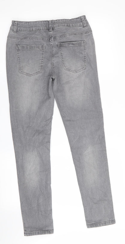 Young Style Girls Grey   Skinny Jeans Size 13-14 Years