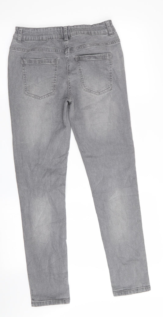 Young Style Girls Grey   Skinny Jeans Size 13-14 Years