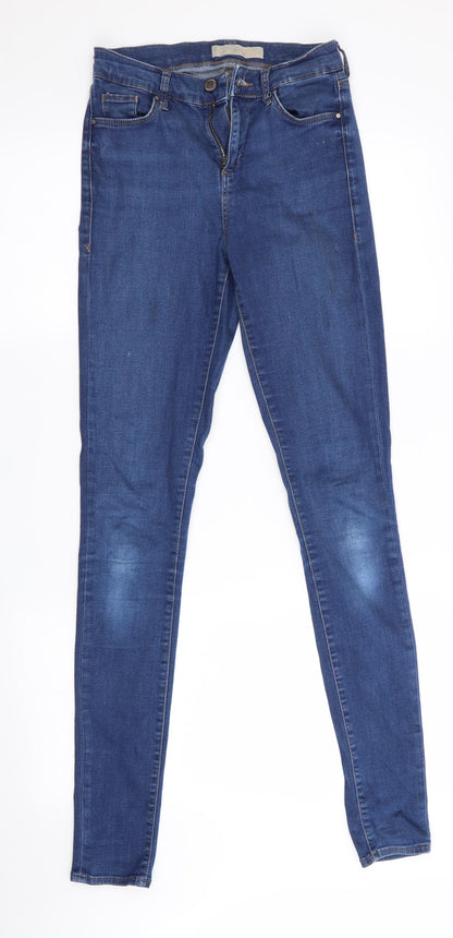 Mens UK Size 26 in Topman Regular Fit Skinny Blue Jeans
