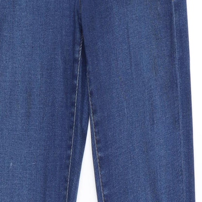 Mens UK Size 26 in Topman Regular Fit Skinny Blue Jeans