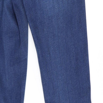 Mens UK Size 26 in Topman Regular Fit Skinny Blue Jeans