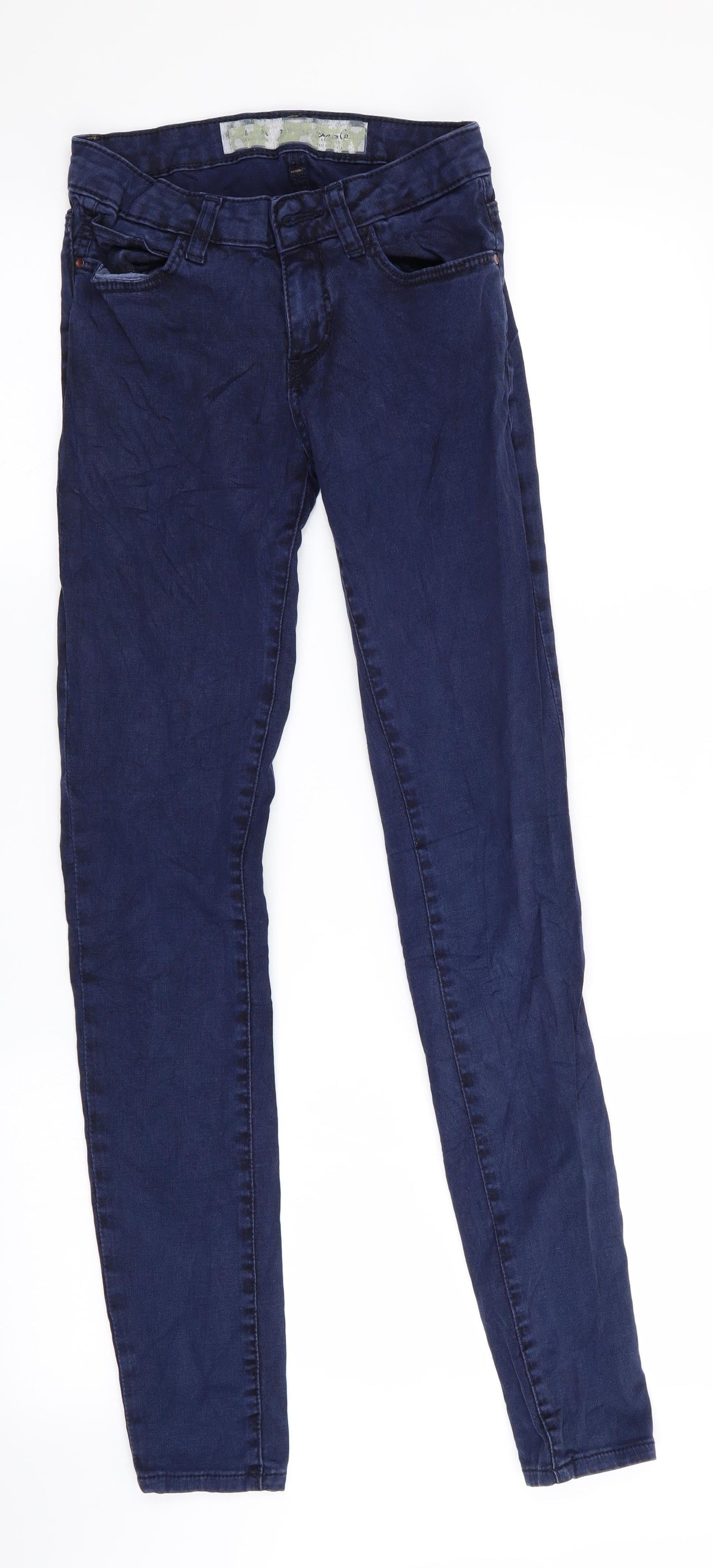 Denim Co Womens Blue   Skinny Jeans Size 6 L30 in