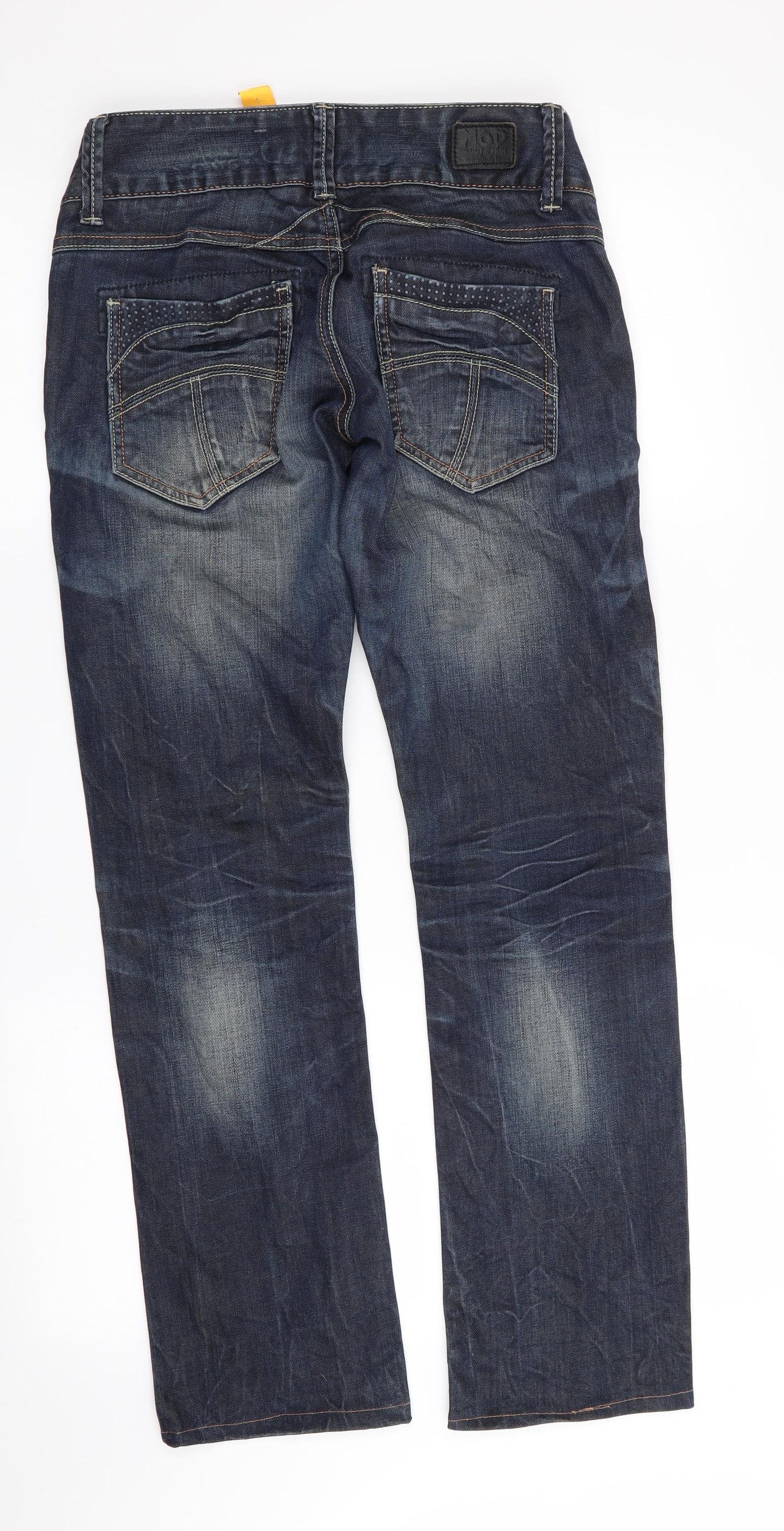 MOD Mens Blue   Straight Jeans Size 27 in L30 in