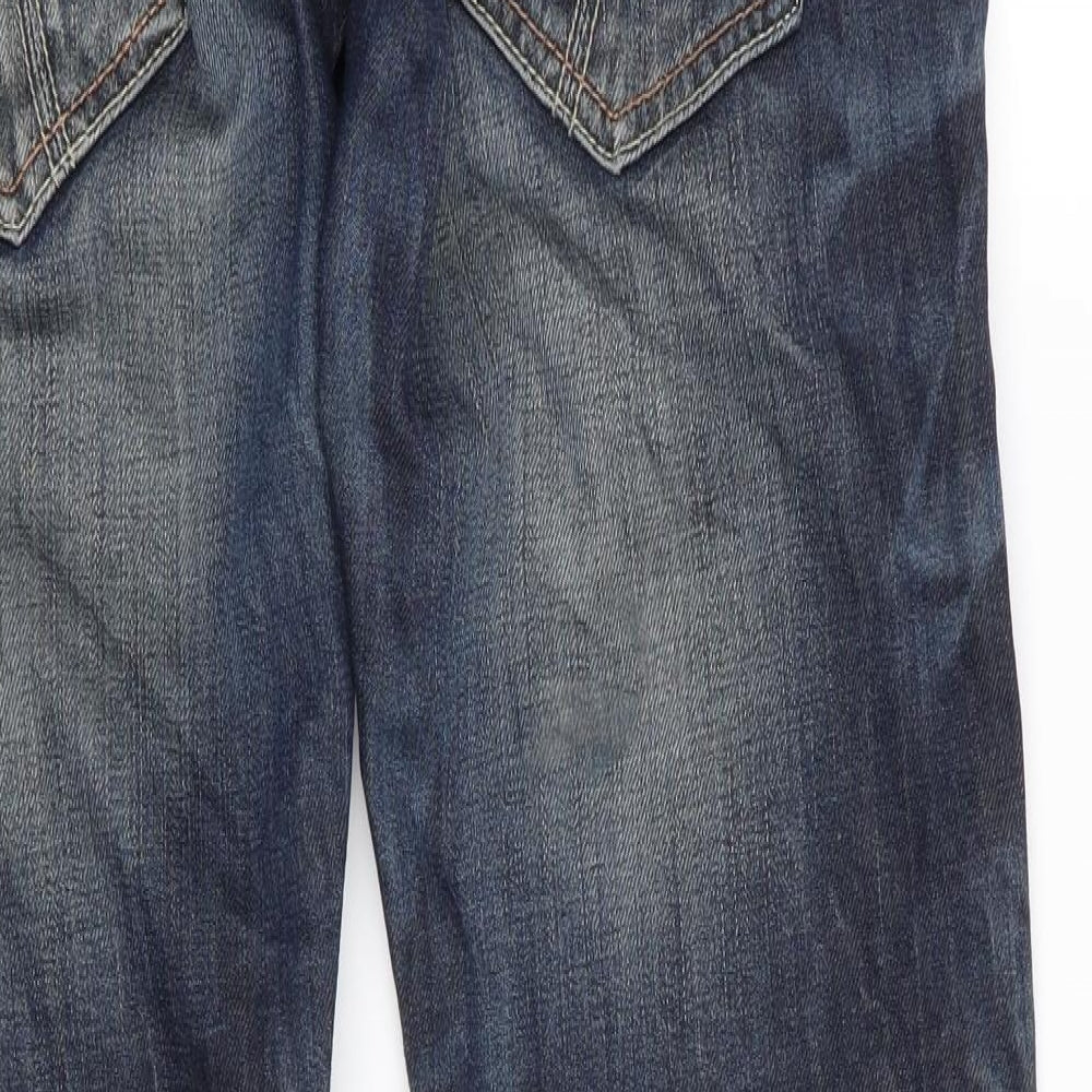 MOD Mens Blue   Straight Jeans Size 27 in L30 in