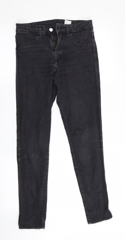 H&M Mens Black   Skinny Jeans Size 26 in L28 in