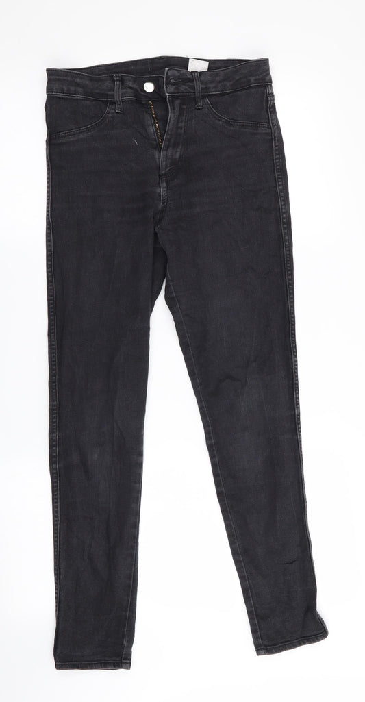 H&M Mens Black   Skinny Jeans Size 26 in L28 in