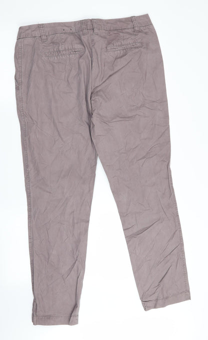 Colours of The World Womens Brown   Trousers  Size 14 L30 in