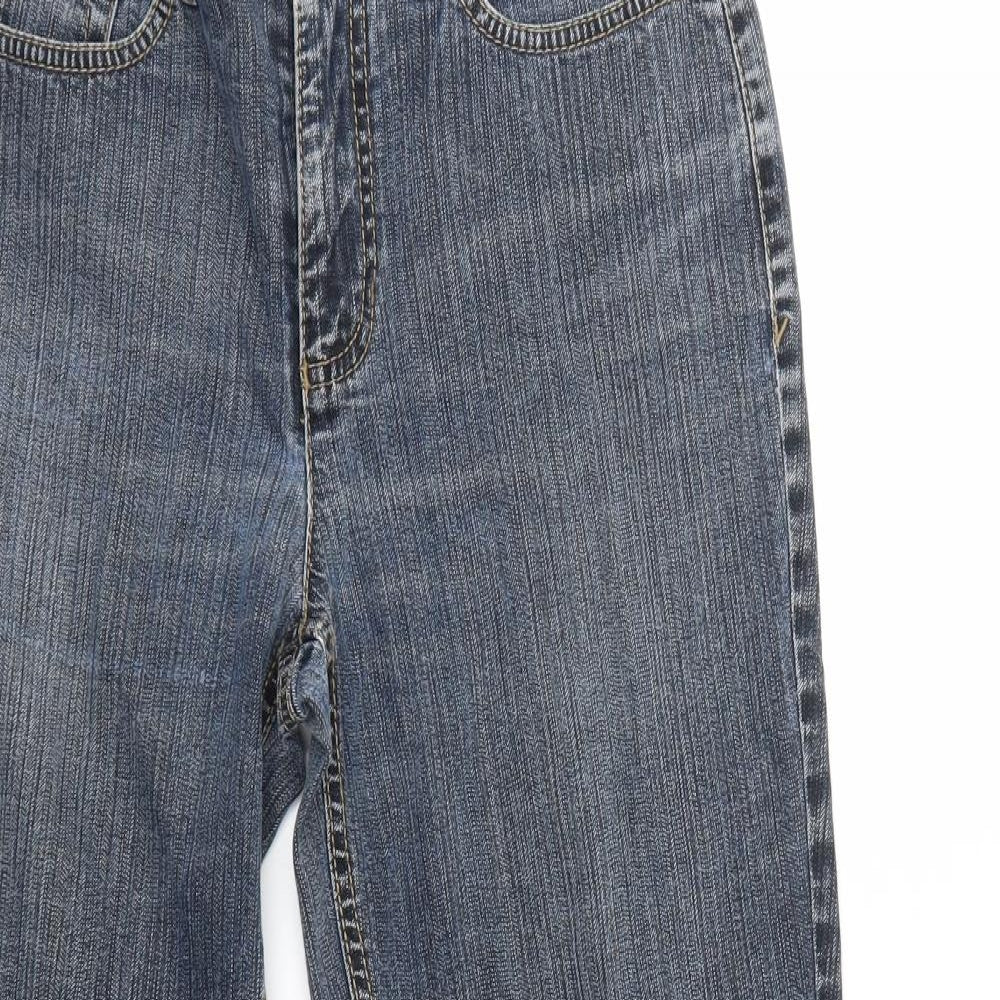 MAC Womens Blue   Straight Jeans Size 38 in L32 in - MELANIE