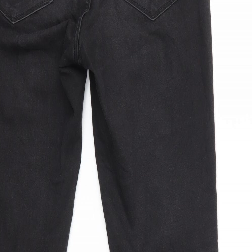 Womens UK Size 10 H&M Regular Fit Skinny Black Jeans