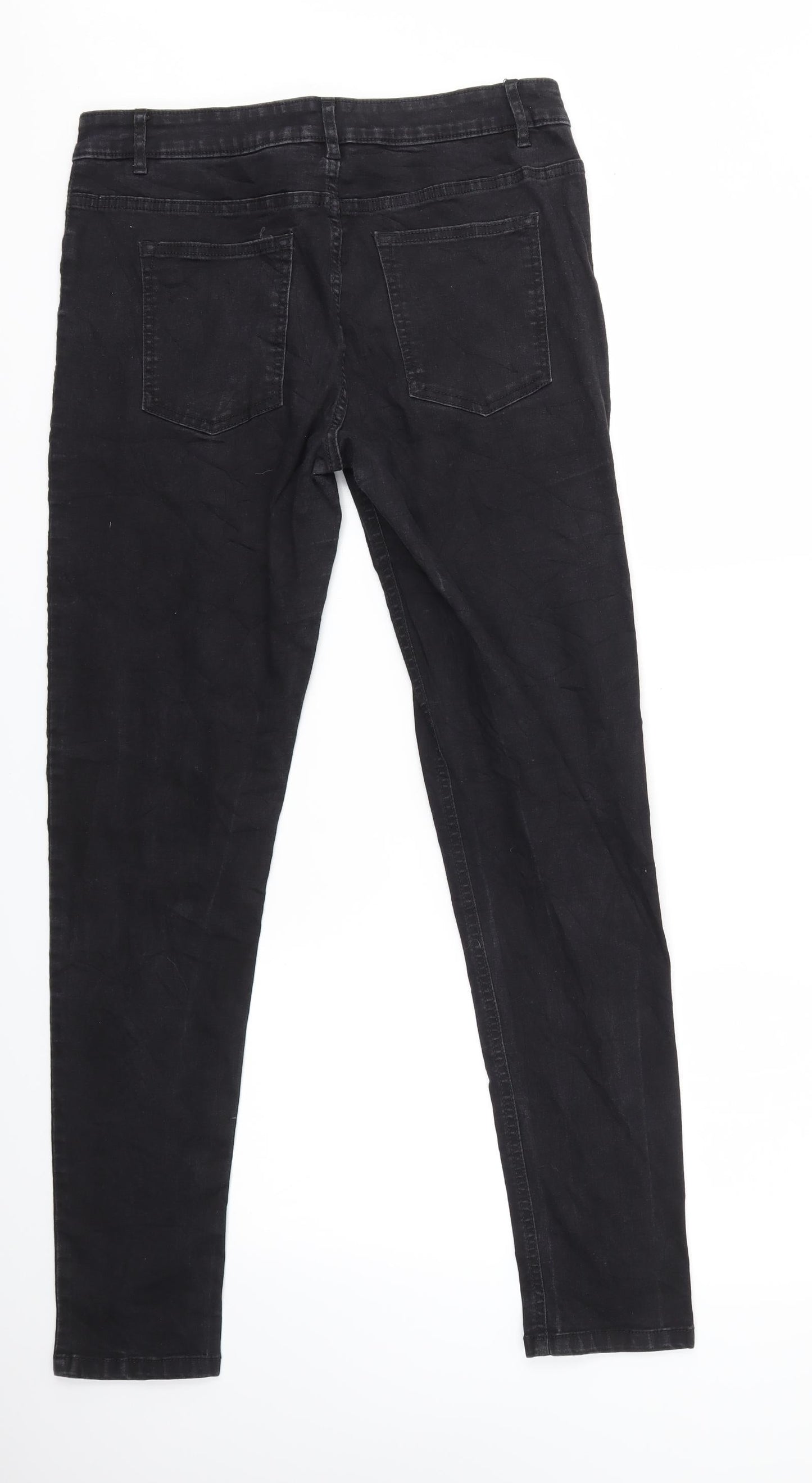 Cubas AS Womens Black   Jegging Jeans Size XL L30 in